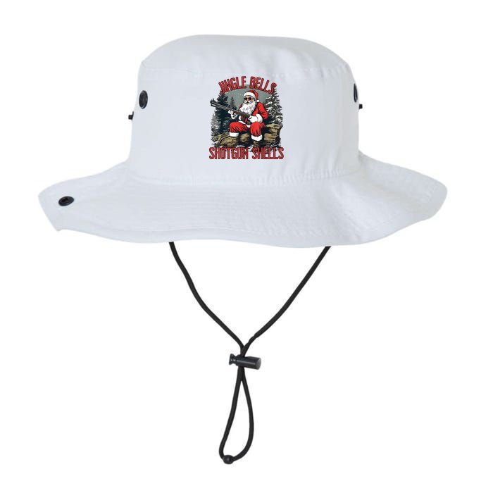 Jingle Bells Shotgun Shells Funny Santa Bruh Gun Legacy Cool Fit Booney Bucket Hat