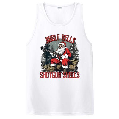 Jingle Bells Shotgun Shells Funny Santa Bruh Gun PosiCharge Competitor Tank