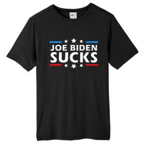 Joe Biden Sucks Funny Antibiden Election Tall Fusion ChromaSoft Performance T-Shirt