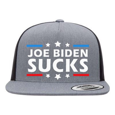 Joe Biden Sucks Funny Antibiden Election Flat Bill Trucker Hat