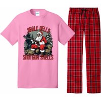 Jingle Bells Shotgun Shells Funny Santa Pajama Set