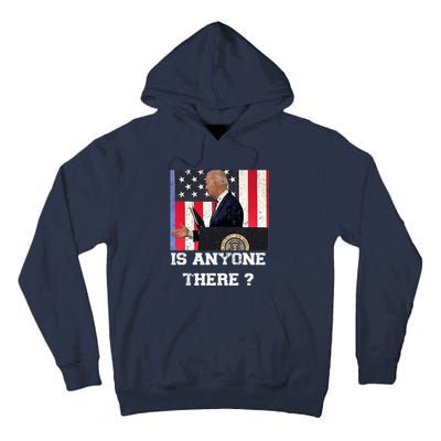 Joe Biden Shakes Hands With Thin Air, Funny Anti Joe Biden Tall Hoodie