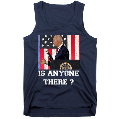 Joe Biden Shakes Hands With Thin Air, Funny Anti Joe Biden Tank Top