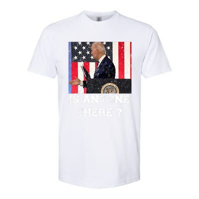 Joe Biden Shakes Hands With Thin Air, Funny Anti Joe Biden Softstyle CVC T-Shirt