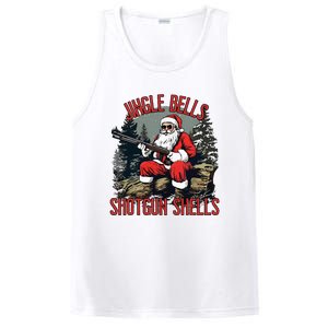 Jingle Bells Shotgun Shells Funny Santa Bruh Gun PosiCharge Competitor Tank