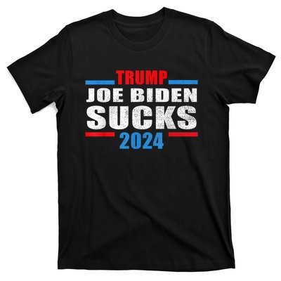 Joe Biden Sucks Funny AntiBiden Election ProTrump 2024 T-Shirt