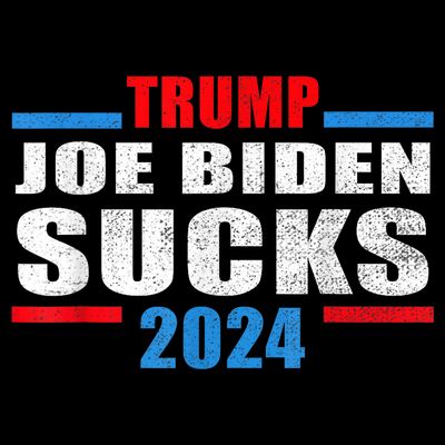 Joe Biden Sucks Funny AntiBiden Election ProTrump 2024 T-Shirt