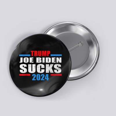 Joe Biden Sucks Funny AntiBiden Election ProTrump 2024 Button