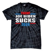 Joe Biden Sucks Funny AntiBiden Election ProTrump 2024 Tie-Dye T-Shirt