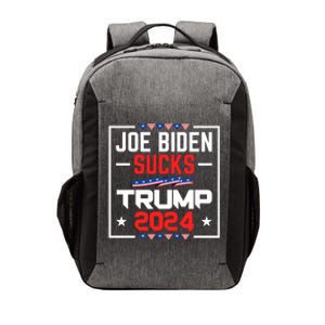 Joe Biden Sucks Trump 2024 For President Political Election Vector Backpack