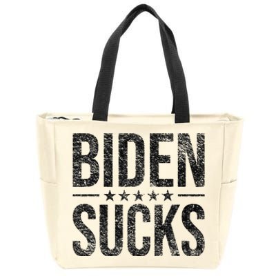 JOE BIDEN SUCKS ANTI BIDEN Zip Tote Bag