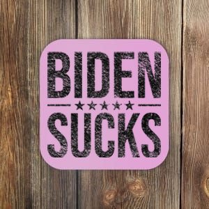 JOE BIDEN SUCKS ANTI BIDEN Coaster