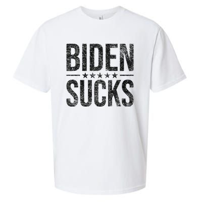 JOE BIDEN SUCKS ANTI BIDEN Sueded Cloud Jersey T-Shirt