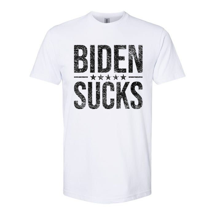 JOE BIDEN SUCKS ANTI BIDEN Softstyle CVC T-Shirt