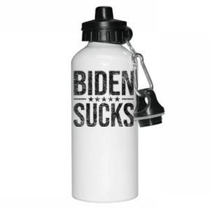 JOE BIDEN SUCKS ANTI BIDEN Aluminum Water Bottle