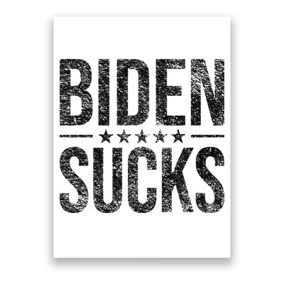 JOE BIDEN SUCKS ANTI BIDEN Poster
