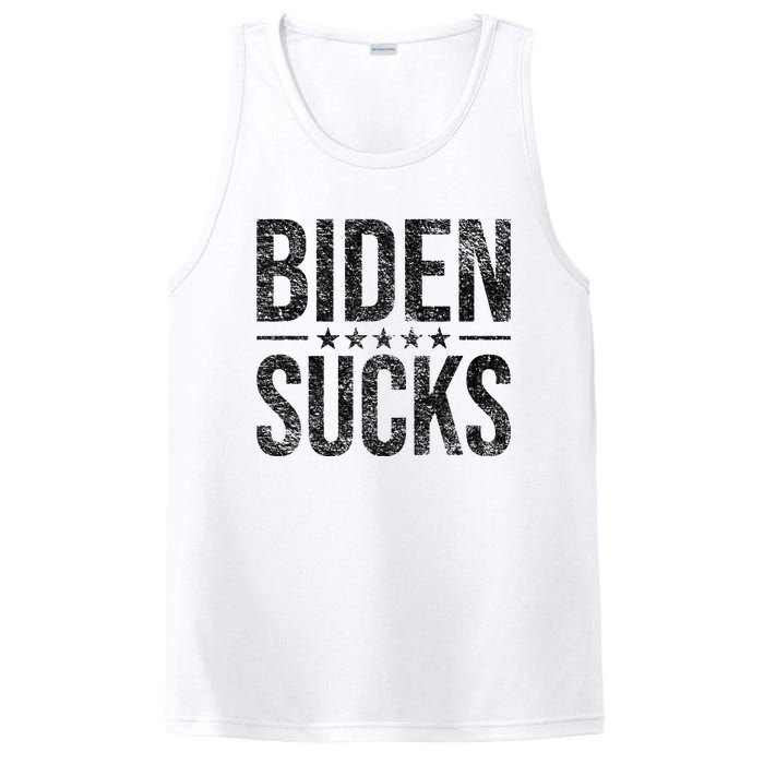 JOE BIDEN SUCKS ANTI BIDEN PosiCharge Competitor Tank