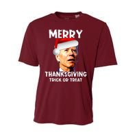 Joe Biden Santa Hat Merry Thanksgiving Christmas Performance Sprint T-Shirt