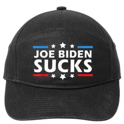 Joe Biden Sucks, Anti Biden 7-Panel Snapback Hat