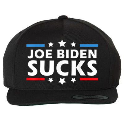 Joe Biden Sucks, Anti Biden Wool Snapback Cap