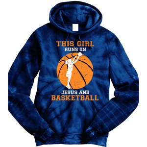 Jesus Basketball Sayings Christian Gifts Teen Girl Graphic Tie Dye Hoodie