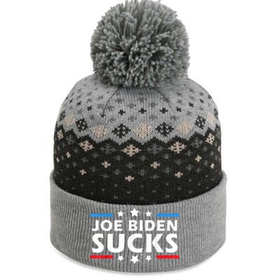 Joe Biden Sucks, Anti Biden The Baniff Cuffed Pom Beanie