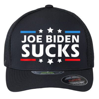 Joe Biden Sucks, Anti Biden Flexfit Unipanel Trucker Cap