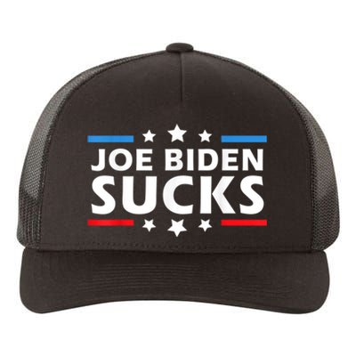 Joe Biden Sucks, Anti Biden Yupoong Adult 5-Panel Trucker Hat