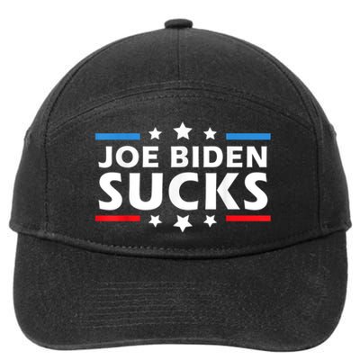 Joe Biden Sucks, Anti Biden 7-Panel Snapback Hat