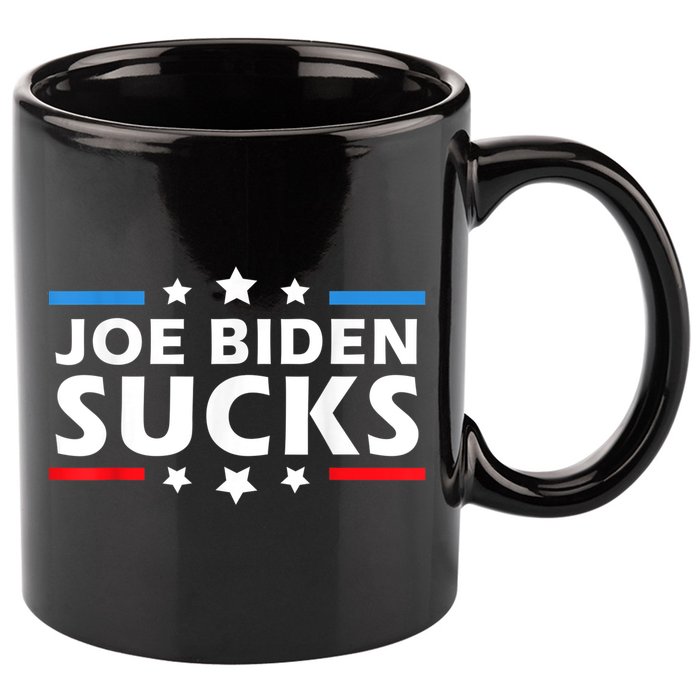 Joe Biden Sucks, Anti Biden 11oz C Handle Ceramic Mug
