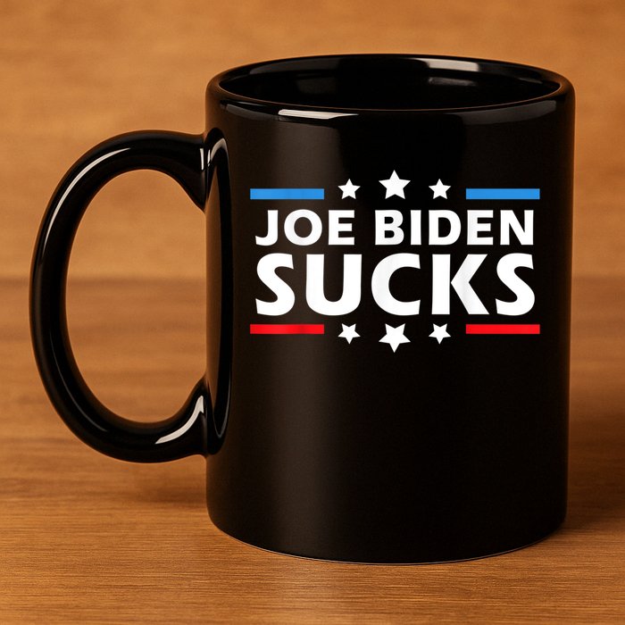 Joe Biden Sucks, Anti Biden 11oz C Handle Ceramic Mug