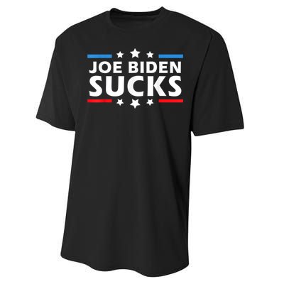 Joe Biden Sucks, Anti Biden Performance Sprint T-Shirt