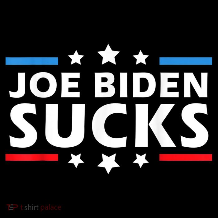 Joe Biden Sucks, Anti Biden Womens T-Shirt
