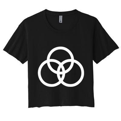 John Bonham Symbol Crop Top
