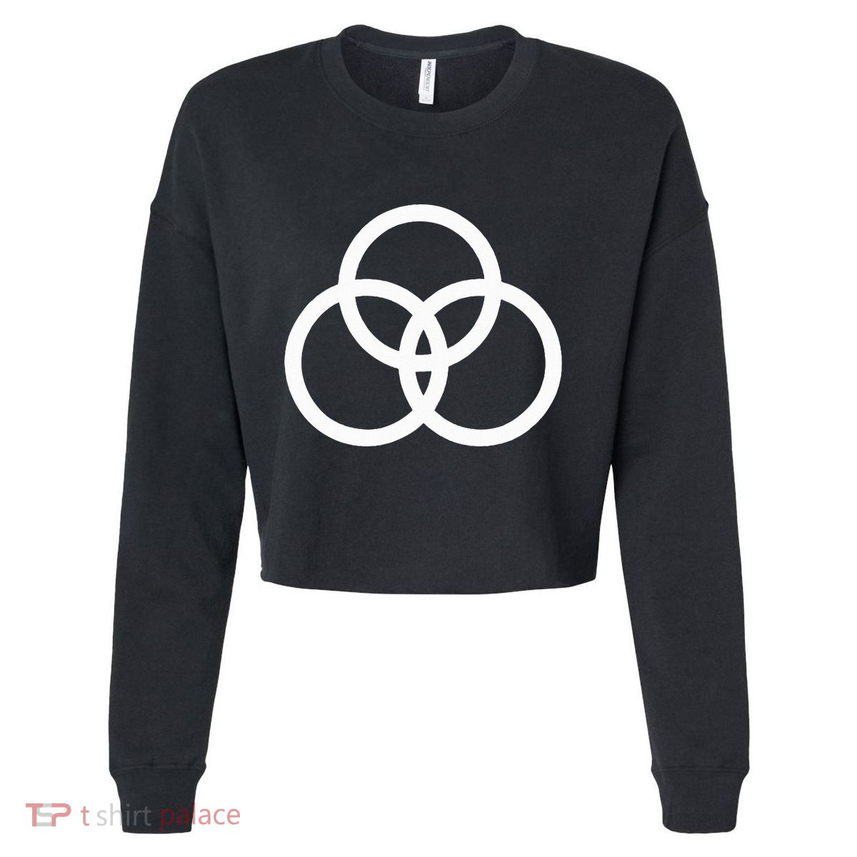 John Bonham Symbol Cropped Pullover Crew