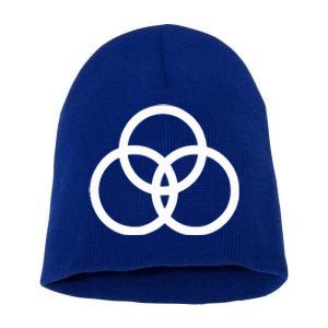 John Bonham Symbol Short Acrylic Beanie