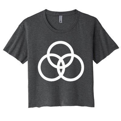 John Bonham Symbol Women's Crop Top Tee