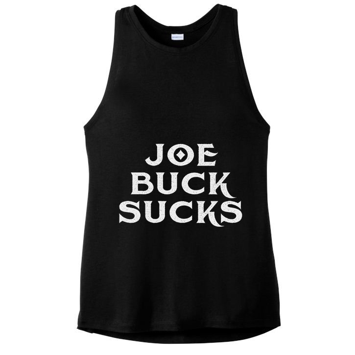 Joe Buck Sucks Ladies PosiCharge Tri-Blend Wicking Tank