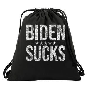 Joe Biden Sucks Anti Biden Drawstring Bag