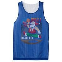 Jingle Baller Santa Claus Basketball Ugly Christmas Gift Mesh Reversible Basketball Jersey Tank