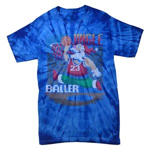 Jingle Baller Santa Claus Basketball Ugly Christmas Gift Tie-Dye T-Shirt