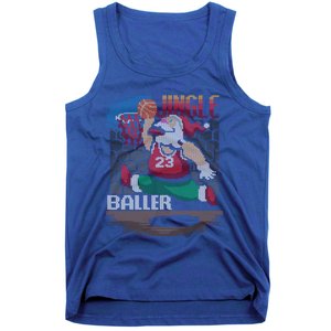 Jingle Baller Santa Claus Basketball Ugly Christmas Gift Tank Top