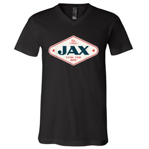 Jax Beer Style V-Neck T-Shirt