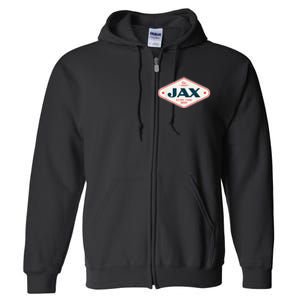 Jax Beer Style Full Zip Hoodie