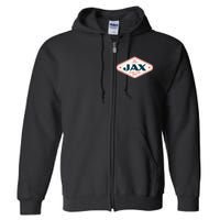 Jax Beer Style Full Zip Hoodie