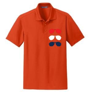 Joe Biden Sunglasses Red White Blue Fun Political Campaign Gift Dry Zone Grid Polo