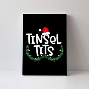 Jingle Balls Tinsel Tits Matching Couple Christmas Lovers Canvas