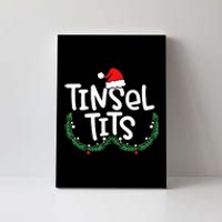 Jingle Balls Tinsel Tits Matching Couple Christmas Lovers Canvas