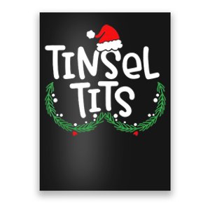 Jingle Balls Tinsel Tits Matching Couple Christmas Lovers Poster