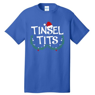 Jingle Balls Tinsel Tits Couples Christmas Matching Couple Gift Tall T-Shirt